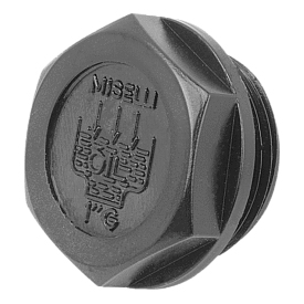 Verschlussschrauben, Form A, mit Einfüllsymbol (K0454)