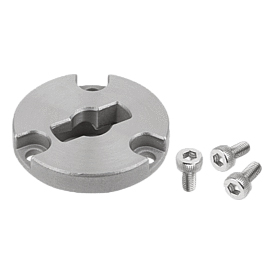 Spannplatten versenkt für Drehspannriegel (K1062)