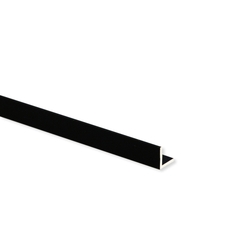 Metallwinkel / BA-□□□ / Aluminium / gleichschenklig / schwarz