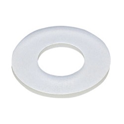 Kunststoff-Scheiben / NN-0000-00 / 65°C, UL-94VTM-2 / Nylon 6 / transluent, schwarz