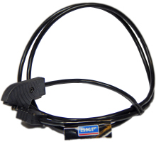 Temperatursensor, mit Kabel und Stecker
