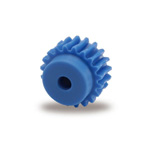 Schneckenräder / PG / MC-Nylon 901 / helikoidal / eingängig, zweigängig / Modul 1.0, 1.5, 2.0, 2.5, 3.0
