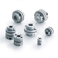 Servo-Kupplungen / FSC / Korpus: Aluminium / 1 Scheibe, 2 Scheiben / Spannsatz, Passfeder