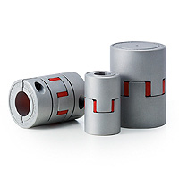 Klauen-Kupplungen / ALS-R / Klauenscheibe: PU, Shore A97 / Gewindestiftklemmung, Passfeder, Innengewinde / Korpus: Aluminium