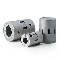 Klauen-Kupplungen / ALS-B / Klauenscheibe: PU, Shore A97 / Gewindestiftklemmung, Nabenklemmung, Passfeder, Innengewinde / Korpus: Aluminium