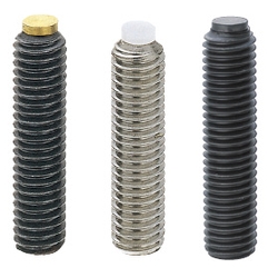 Gewindestift / Innensechskant / zylindrischer Zapfen (Polyacethal, Messing, Polyurethan) 