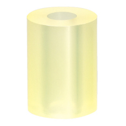 Elastomer-Puffer / AXNSK / Polyurethan wählbar / Shore A15-A95 / massiv, / Durchgangsbohrung / AD 8-60 / Länge 10-500