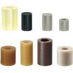 Elastomer-Puffer / AXFS / Polyurethan wählbar / Shore A30-A95 / massiv, / Durchgangsbohrung / AD 6-100 / Länge 10-300