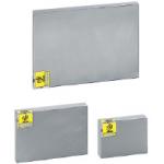 Metallplatten / gefräste, rotativ geschliffene, flachgeschliffene Oberfläche / AxBxT konfigurierbar / EN 1.1206 Equiv.