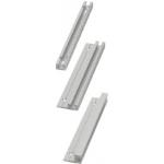 Schienen für Schalter+Sensoren / Aluminium / Mit Skala / Maß L konfigurierbar / Formen A / B / C
