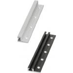 Schienen für Schalter und Sensor / Maß L / Bohrungsposition konfigurierbar (B-förmig / C-förmig) 