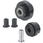Rollen für Aluminiumprofile