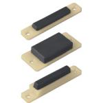 Schwingungsdämpfer / ASKER F85, F98 / Viskoelastisches Elastomer / Trägerplatte, Halter