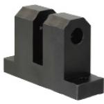 Dicke Scharnierlagerböcke- U-Form / A kompakt / W / H konfigurierbar