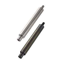 Linearwellen / rostfreier Stahl  / blank, hartverchromt, LTBC / ind. gehärtet / f8,g6,h5, / zweiseitig abgesetzt g6 / Gewindezapfen g6, Innengewinde