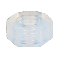 PFA (Perfluoralkoxy-Alkane) / Sechskantmutter