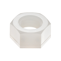 PVDF (Polyvinylidenfluorid) / Sechskantmuttern