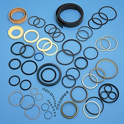 O-Ringe für dynamische und statische Dichtung / CO0□□□ / Nitrilkautschuk, Ethylen-Propylenkautschuk, Fluorkautschuk, Silikonkautschuk