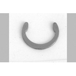 Sicherungsringe für Wellen / S5103 / Stahl, Edelstahl / halbmondförmig