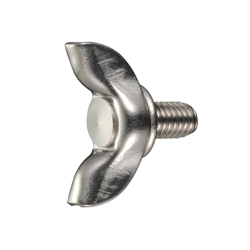 Flügelschrauben / PCB / Edelstahl / zweiflügelig / Gewindebolzen