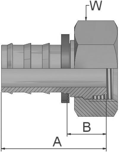 PARKER Push-Lok-Verschraubung 3C382