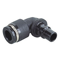 Lichtkopplung 15-Serie, Stecker mit Schnellkopplungen, Winkel