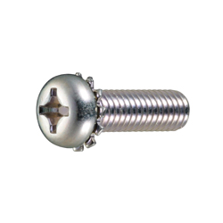 Linsenkopfschrauben / mit Zahnscheibe / Material wählbar / Behandlung wählbar / Dünnschaft / CSPPNS2
