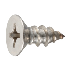 Blechschrauben / Senkkopf / Kreuzschlitz / Material wählbar / Behandlung wählbar / Gewindespitze / CSPCSSA
