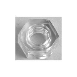 Sechskantmutter, Polycarbonat