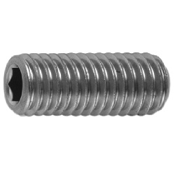 Gewindestifte / Innensechskant / Stahl, rostfreier Stahl / Ringschneide
