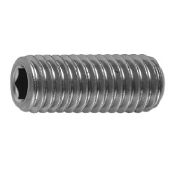 Gewindestifte / Innensechskant / Material wählbar / Behandlung wählbar / Ringschneide