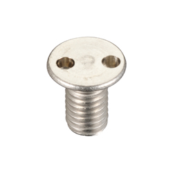 Senkkopfschrauben / Zweilochantrieb / rostfreier Stahl / SP02