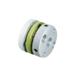 Servo-Kupplungen / SDWA / 2 Scheiben: Stahl / Gewindestiftklemmung, Passfeder / Korpus: Aluminium