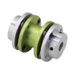 Servo-Distanz-Kupplungen / SDAB / 2 Scheiben: Stahl / Gewindestiftklemmung / Korpus: Aluminium