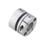Servo-Kupplungen / SDS / 1 Scheibe: Stahl / Nabenklemmung, Passfeder / Korpus: Aluminium
