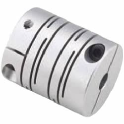 Schlitz-Kupplungen / SRB-12C / Querschlitz / Nabenklemmung, Passfeder / Korpus: Aluminium