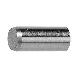 Zylinderstifte / SPATS-S45C-D / abgerundet, gefast / Stahl