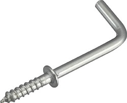 Nagelhaken, L-förmig (Edelstahl) 