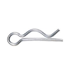 Federstecker / B88□□□ / Federstahl / chromatiert / 1- fache Federwindung / Drahtgröße 1-2mm