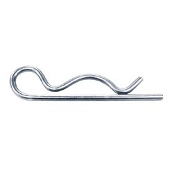 Federstecker / B88□□□ / Federstahl / chromatiert / 1- fache Federwindung
