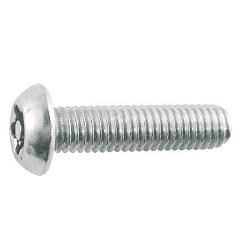 Linsenkopfschrauben / Innenfünfrund mit Stift / rostfreier Stahl / B106