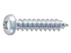 Blechschrauben / Linsenkopf / Kreuzschlitz / Material wählbar / Behandlung wählbar / Gewindespitze