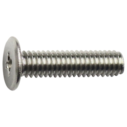 Trusco Maschinenschraube mit ultra-flachem Kopf, Edelstahl