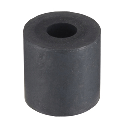 Elastomer-Puffer / EK000□ / mit Durchgangsbohrung / Kautschuk